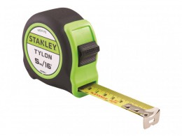 Stanley 5m (16ft) Hi-Vis Tylon Tape £4.99